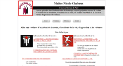 Desktop Screenshot of maitrechabrux.com